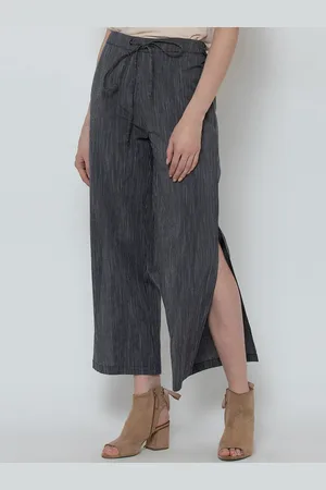 DODO & MOA Women Striped Parallel Trousers