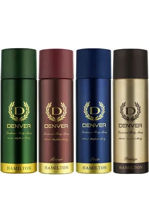 Denver Men Set of 4 Hamilton Deodorant Body Spray