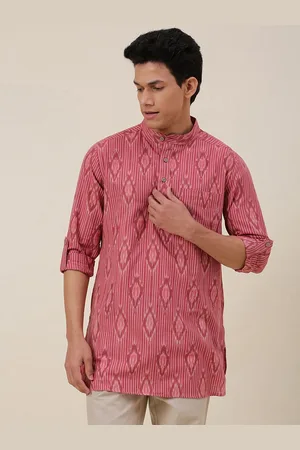 Fabindia Geometric Printed Pure Cotton Kurta