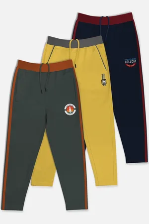 HELLCAT Boys Pack Of 3 Solid Track Pants