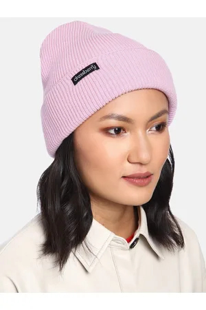 DressBerry Women Pink Beanie
