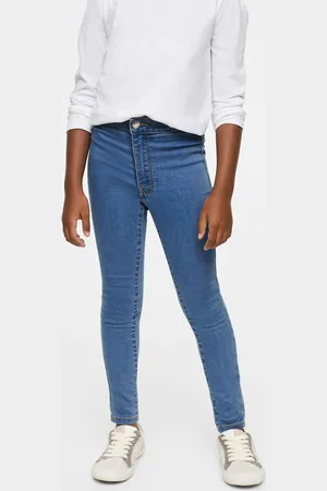 MANGO Girls Sustainable Super Skinny Fit Stretchable Jeans