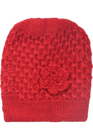 EL REGALO Unisex Kids Red Beanie