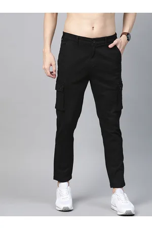 30% OFF on Next Black Formal Skinny Fit Trousers on Myntra | PaisaWapas.com