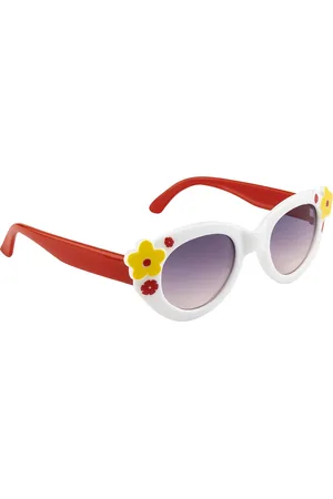 YK Unisex Kids Oval Sunglasses with UV Protected Lens -J8133