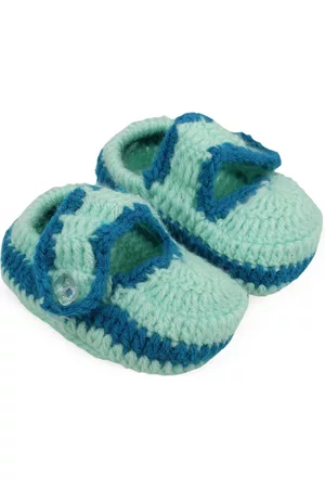 Superminis Kids Knitted Pure Wool Booties & Mitten Set