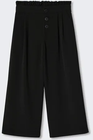 MANGO Girls Solid Culottes