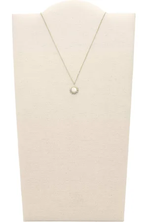 Fossil Women Gold Plated Vintage Glitz Necklace