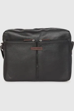 Scully Hidesign Double Gusset Laptop Briefcase Black - Travel Trek Luggage  & Travel Gear