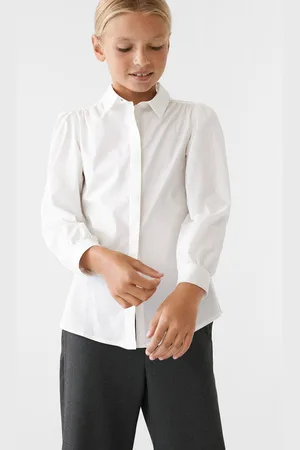 MANGO Girls Sustainable Casual Shirt