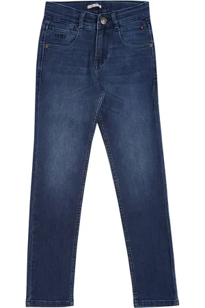 CANTABIL Boys Light Fade Stretchable Cotton Jeans