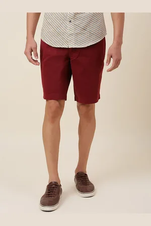 Fabindia Cotton Slim Fit Shorts