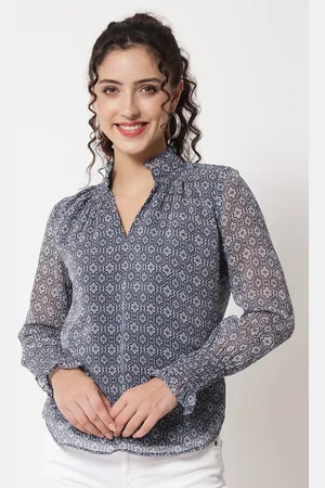 BEATNIK Ethnic Printed Top