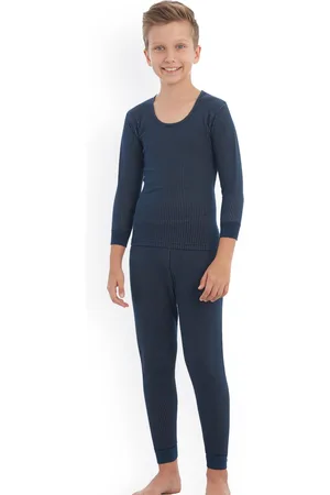 BodyCare Boys Round Neck Cotton Thermal Set