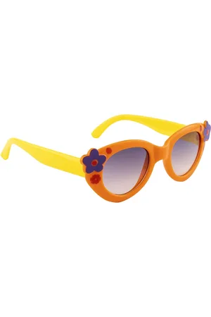 YK Unisex Kids Oval Sunglasses with UV Protected Lens -J8130