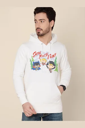 Free Authority Men Christmas Justice League Printed Hoodie Sweatshirts
