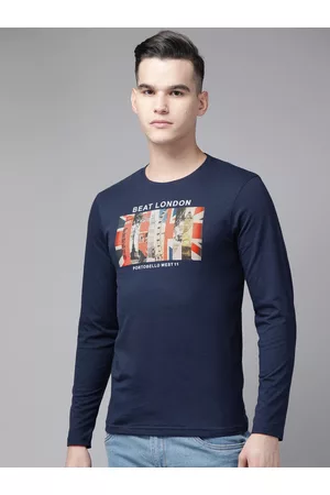 Pepe Jeans Pure Cotton Graphic Printed Long Sleeves Slim Fit T-shirt