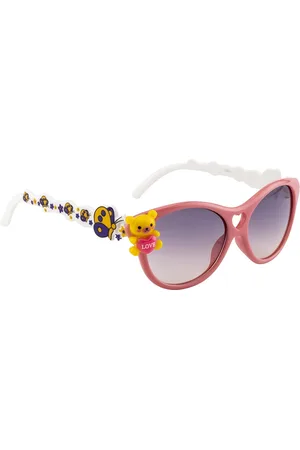 YK Unisex Kids Oval Sunglasses with UV Protected Lens -J8156