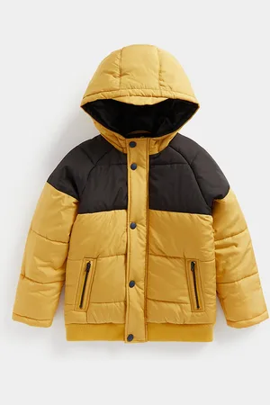 Mothercare Boys Hooded Colourblocked Bomber Jacket