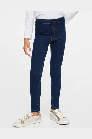 MANGO Girls Sustainable Super Skinny Fit Stretchable Jeans