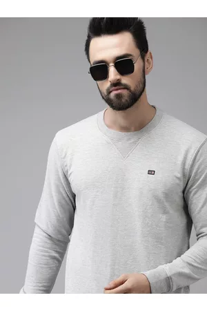 Arrow Men Grey Sweatshirt