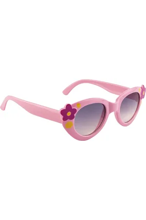 YK Unisex Kids Oval Sunglasses with UV Protected Lens -J8129