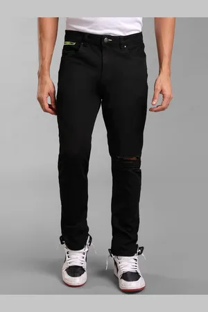 Kazo Men Black Slim Fit Jeans