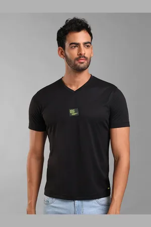 Kazo Men V-Neck Cotton T-shirt