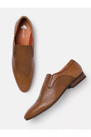 Gabicci Men Slip On Leather Formal Shoes