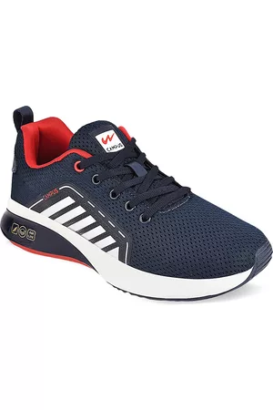 Campus Unisex Kids Navy Blue Mesh Running Shoes