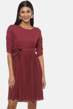 Campus Maroon Dress