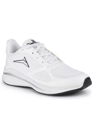 JQR Men GLOBAL White Mesh High-Top Running Shoes