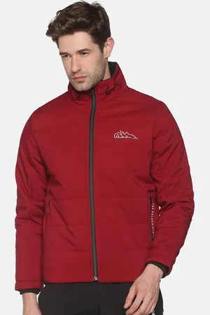 SHOWOFF Men Maroon Lightweight Puffer Jacket