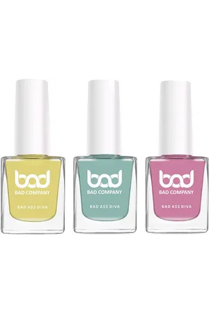 Bad Company Set Of 3 No Toxin Nail Lacquer - 10ml each
