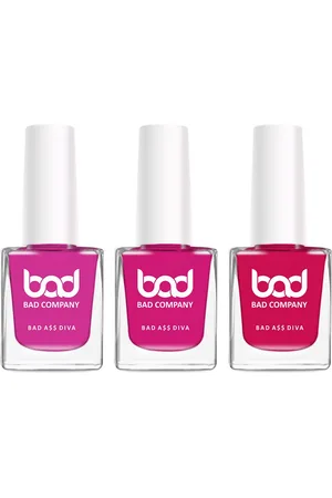 Bad Company Set Of 3 No Toxin Nail Lacquer - 10ml each