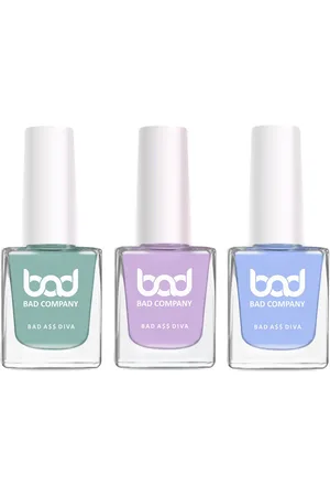 Bad Company Set Of 3 No Toxin Nail Lacquer - 10ml each