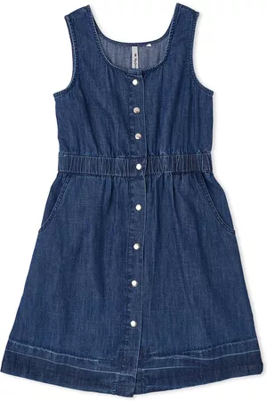 Pepe Jeans Girls Sleeveless Fit and Flare Dress