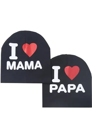 EL REGALO Pack Of 2 Kids Printed Beanie