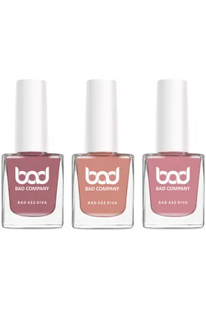 Bad Company Set Of 3 No Toxin Nail Lacquer - 10ml each