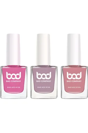 Bad Company Set Of 3 No Toxin Nail Lacquer - 10ml each