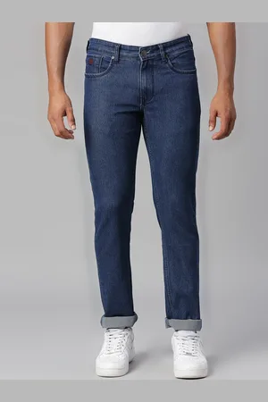 HJ HASASI Men Slim Fit Light Fade Stretchable Cotton Jeans