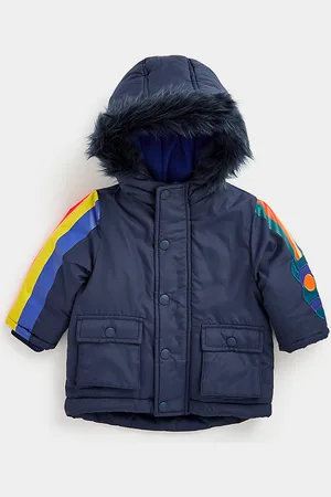 Mothercare Boys Navy Blue Parka Jacket