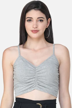 Cation Fringed Bralette Crop Top