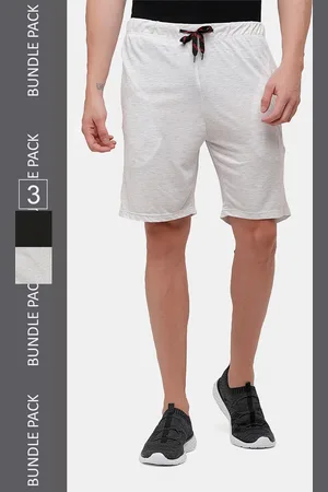 Ardeur Men Pack Of 3 Cotton Sports Shorts
