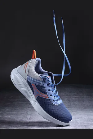 ACTION Men Blue Mesh Running Non-Marking Sports Shoes
