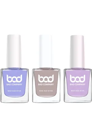 Bad Company Set Of 3 No Toxin Nail Lacquer - 10ml each