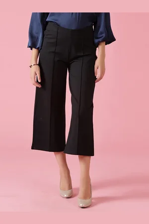 Gipsy Women Black Culottes Trousers