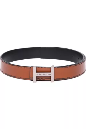 Tommy Hilfiger Men Printed Leather Belt