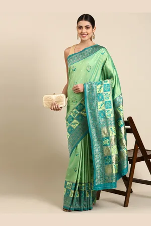 Mitera Woven Design Pure Banarasi Silk Saree