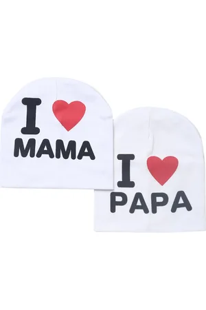 EL REGALO Unisex Kids Pack Of 2 Printed Beanie